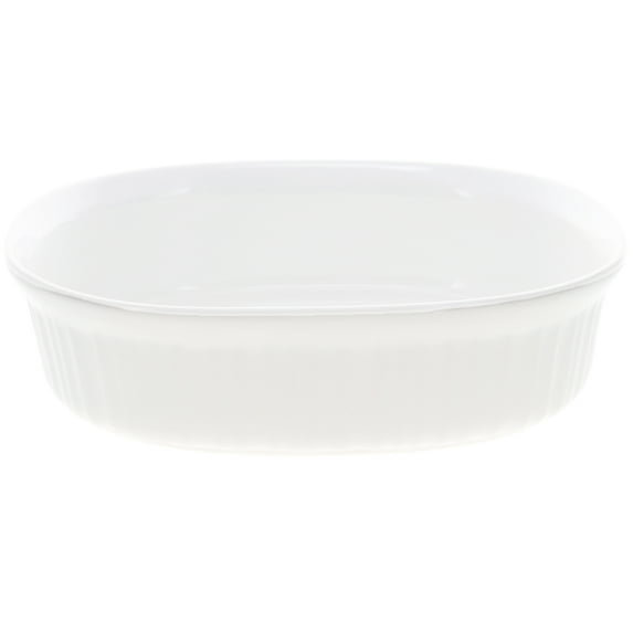 Corningware FS2 2.5qt/2.35 L Oval French White Stoneware Casserole Dish
