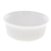 CorningWare FS5 1.5qt/1.4L Round French White Casserole Dish