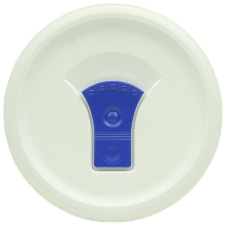 Corningware FW16 Round Vented Plastic Replacement Lid Cover with Blue Tab