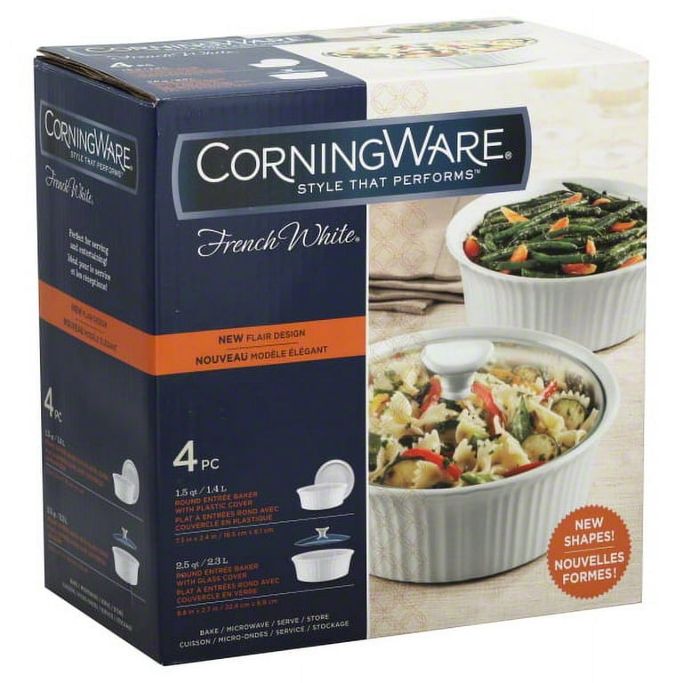 CorningWare® French White® 14-pc. Bakeware Set