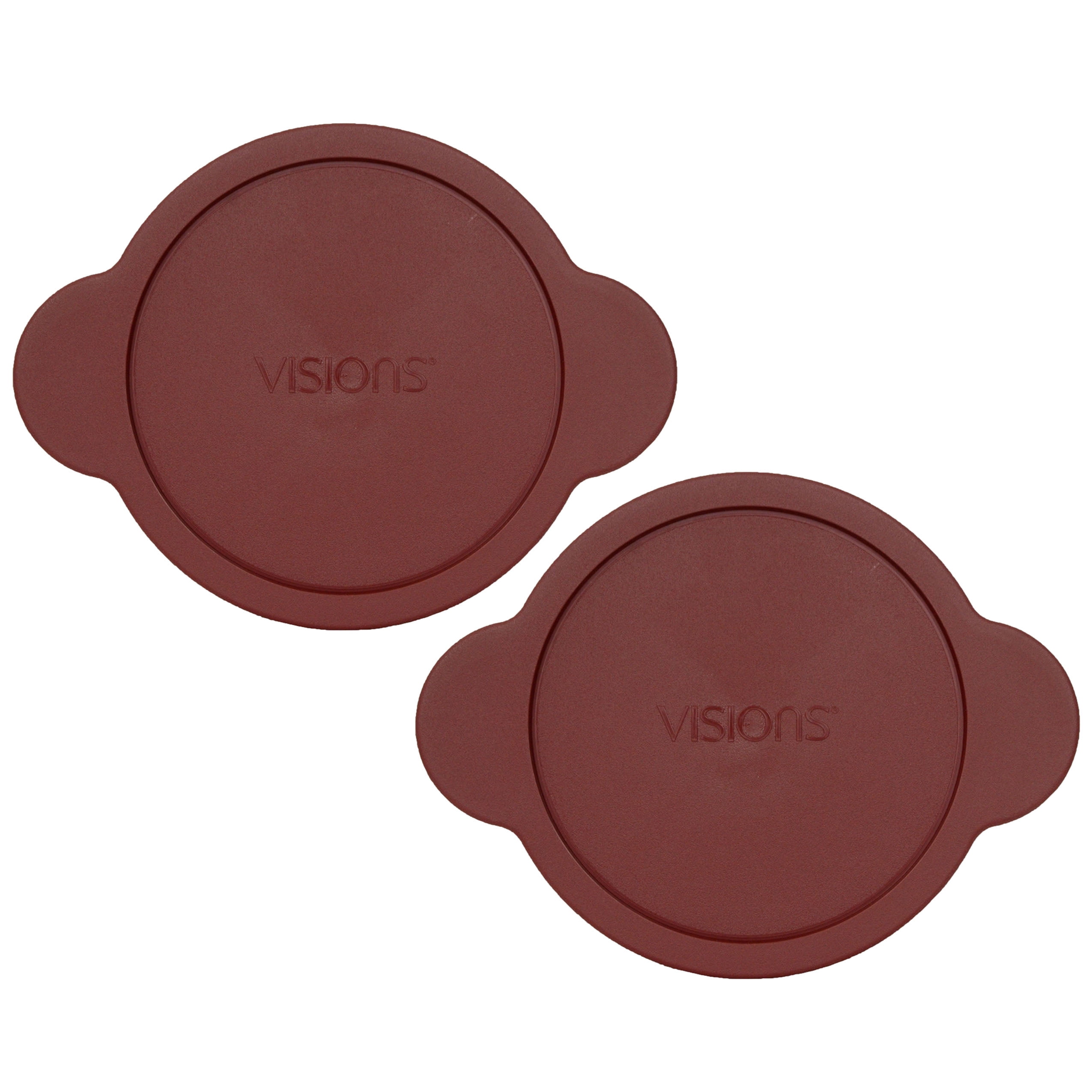 Visions 1.25L Heat Resistant Amber Round Glass Ceramics Kitchen
