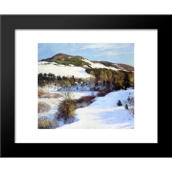 Cornish Hills 20x24 Framed Art Print by Metcalf, Willard