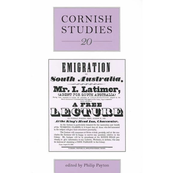 Cornish Studies: Cornish Studies 20 (Series #20) (Paperback)
