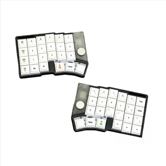 Cornix Split Keyboard with Tenting Leg Low Profile Hot Swap Wired Bluetooth CNC Corne Split Keyboard Kit
