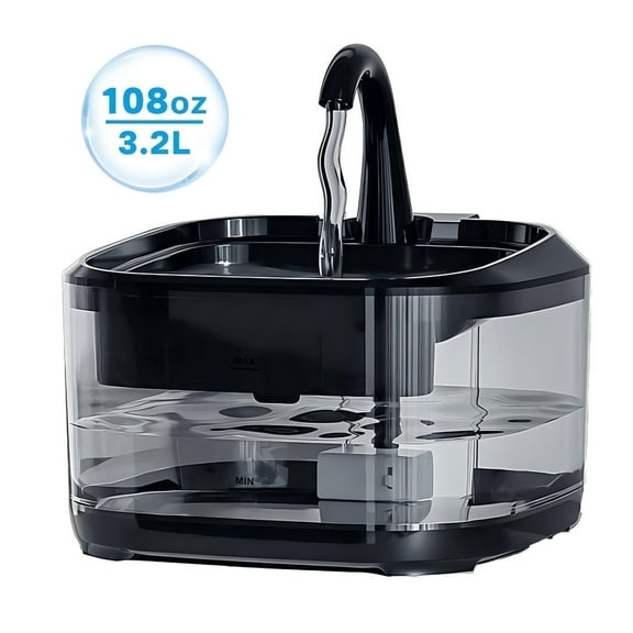 Cornmi Safe Water Hydration Fountain for Pets with Filters, 3.2 L ABS+PC