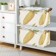 Corns Foldable Storage Large Fabric Storage Baskets Organizer Storage