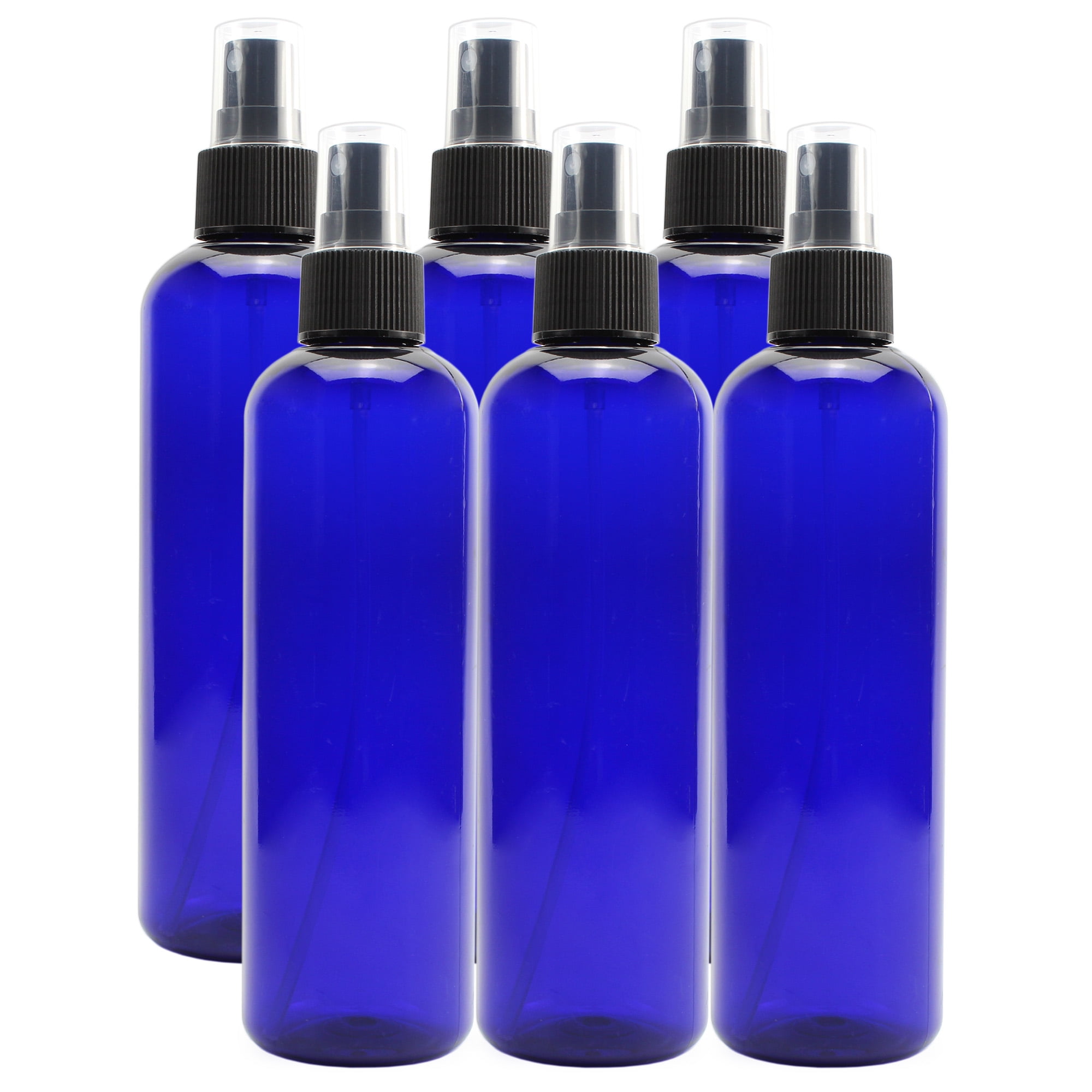 Cornucopia Brands 8-Ounce Aluminum Fine Mist Spray Bottles (4-Pack); Large Metal Atomizer Bottles Hold 8-10oz