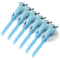 thumbnail image 1 of Cornucopia Brands Blue Jays Artificial Birds (6-Pack); Imitation Feathered Blue and White Birds for Wreaths, Christmas Decor, Flower Arrangements and More, 1 of 6