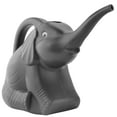 thumbnail image 1 of Cornucopia Brands Elephant Watering Can w/Real Eyes, 2 Quart, Grey w/ Googly Eyes, Fully Functional Novelty Watering Can, 1 of 8