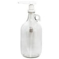 thumbnail image 1 of Cornucopia Brands Half Gallon Glass Pump Dispenser Bottle, 64-Ounce Jug w/ Pump for Sauces, Syrups, Soaps and More, 1 of 10