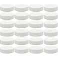 thumbnail image 1 of Cornucopia Brands White Plastic Standard Mason Jar Lids (24-Pack); Regular Mouth Lined Storage Caps, 1 of 10