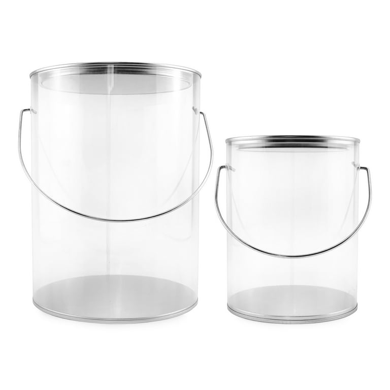 Large clear plastic bucket 2025