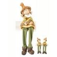 thumbnail image 1 of Cornucopia Harvest Scarecrow Shelfsitter by Ganz, 1 of 1