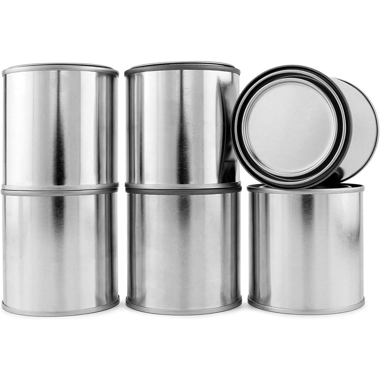 Tin cans 2 1/2 gallon