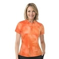 thumbnail image 1 of Monterey Club Ladies Short Sleeve Mysterious Shadow Print Golf Polo Shirt #4524, 1 of 2