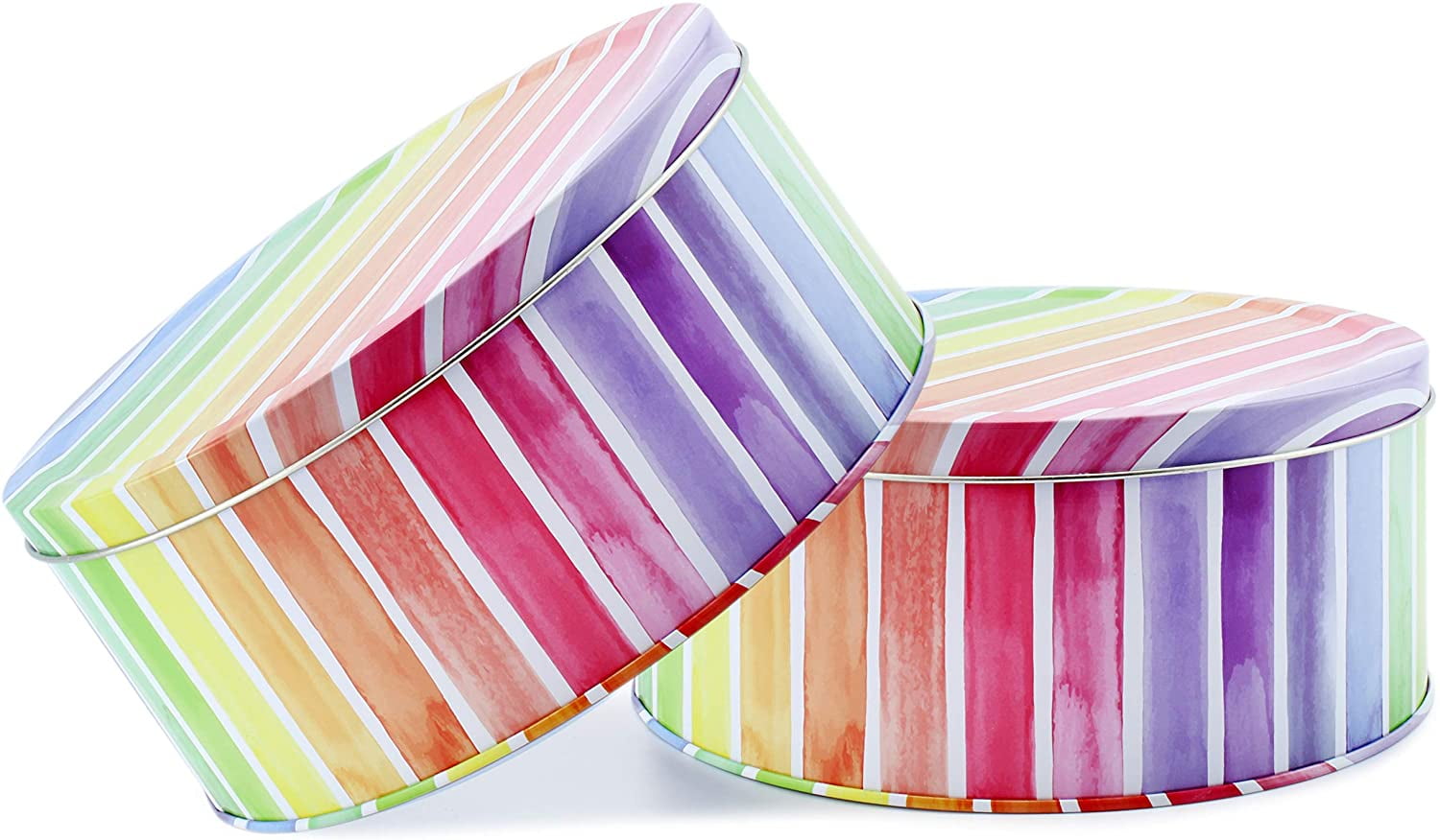 Tesco cake top storage tins