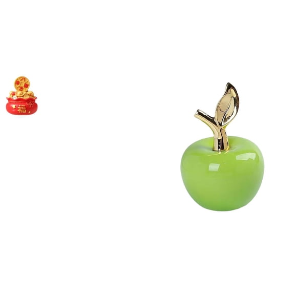 Cornucopia Sculpture Ceramic Art Design for Holiday Prosperity Living Room Restaurant Cafe Office Desktop Decor