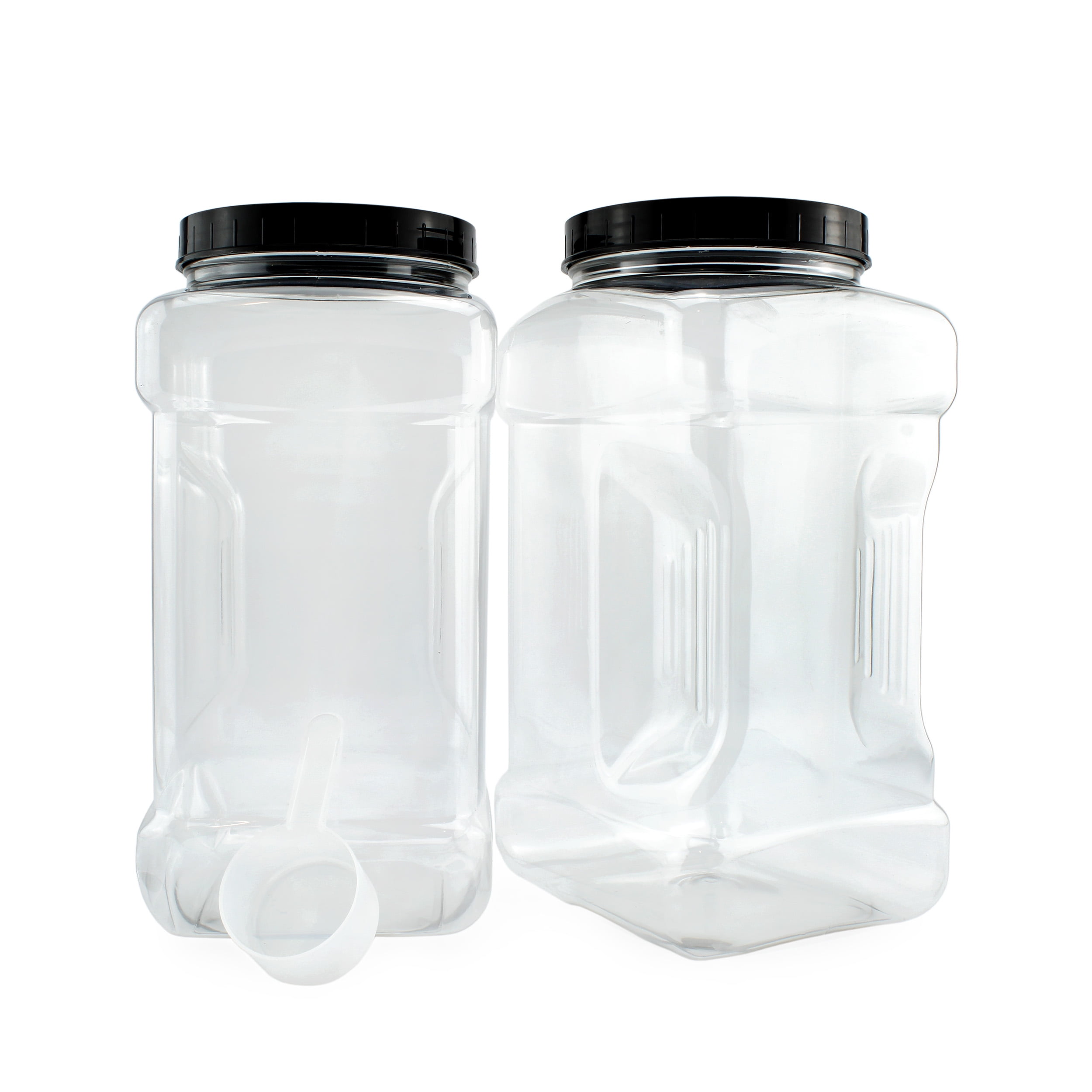 20pcs, 4 Oz Clear Plastic Jars Containers Refillable Plastic Storage  Containers With Screw Round Plastic Jars With Lids Empty Food Jars  Canisters For