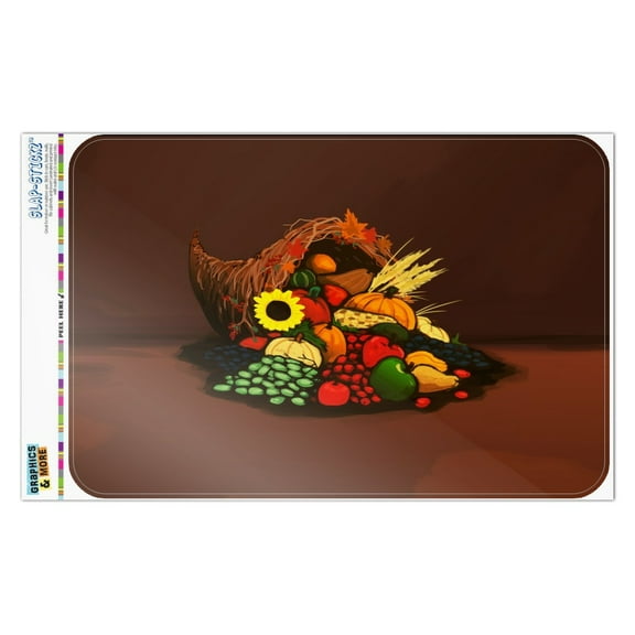 Cornucopia Thanksgiving Holiday Autumn Fall Home Business Office Sign