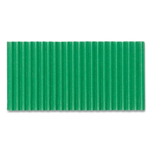 Corobuff Corrugated Paper Roll, 48" X 25 Ft, Emerald Green | Bundle of 2
