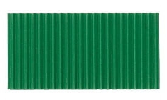Corobuff Corrugated Paper Roll, 48-inch x 25-foot, Emerald Green