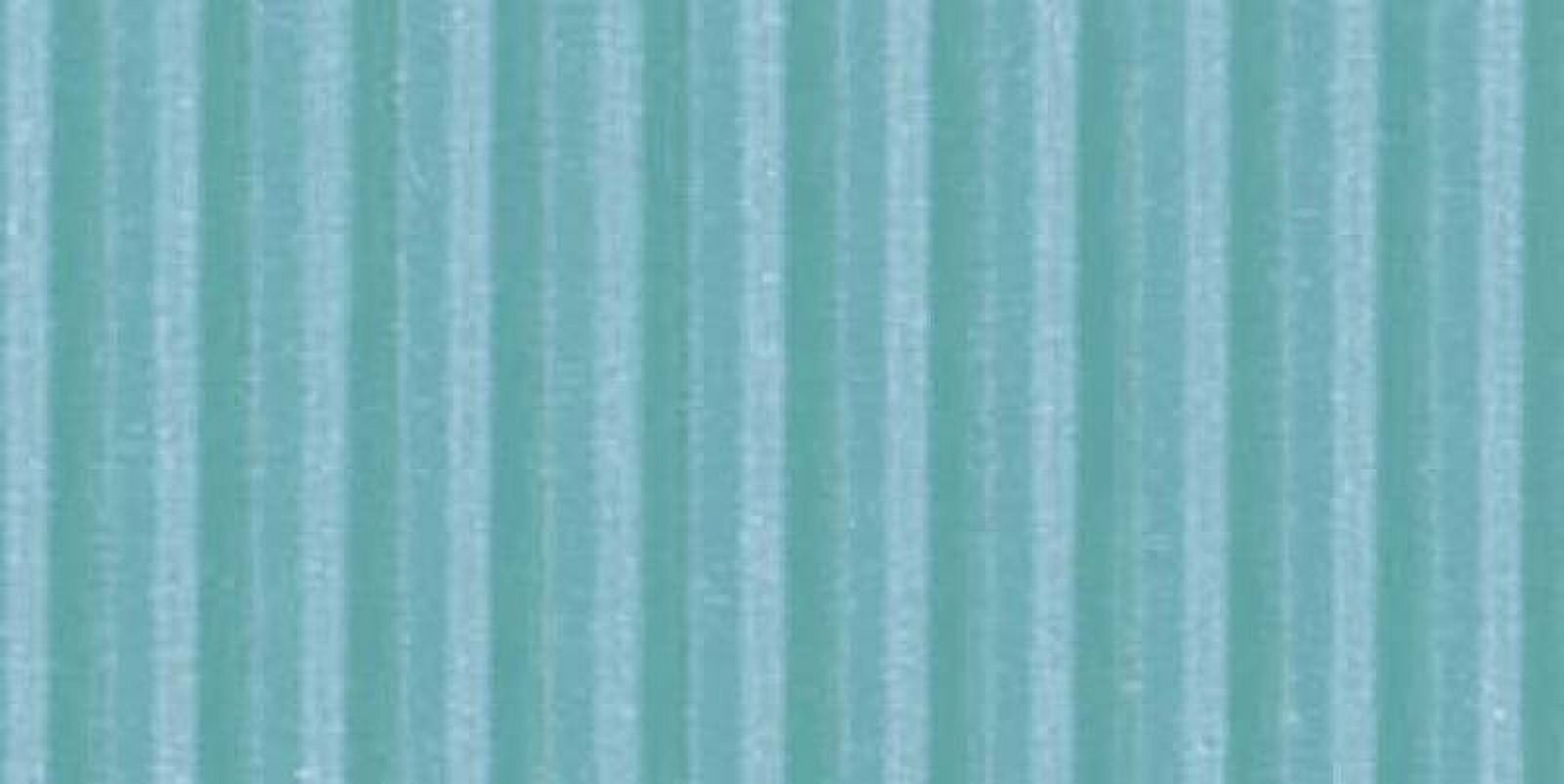Corobuff Corrugated Paper Roll, 48-inch x 25-foot, Azure Blue