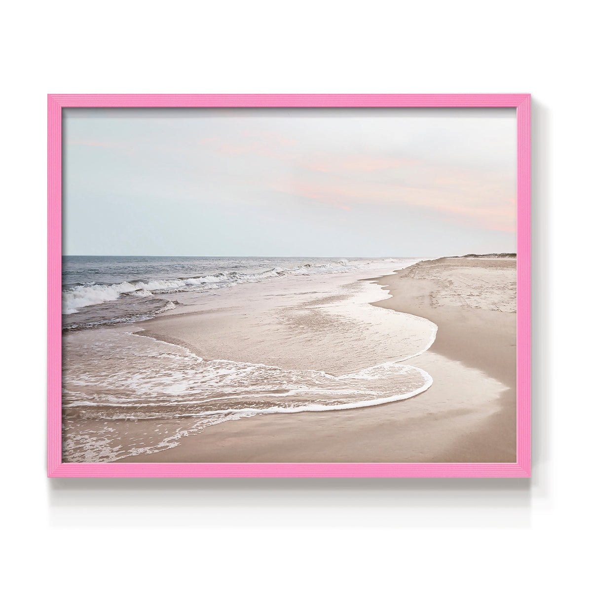 Corolla Soft Shore by Natalie Carpentieri - Restickable Framed Giclée Print