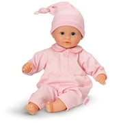 Corolle Bébé Calin Charming Pastel Baby Doll - 12" Soft Body Doll with Pink Outfit, Sleeping Eyes Open and Close, Vanilla-Scented, for Kids Ages 18 Months and up