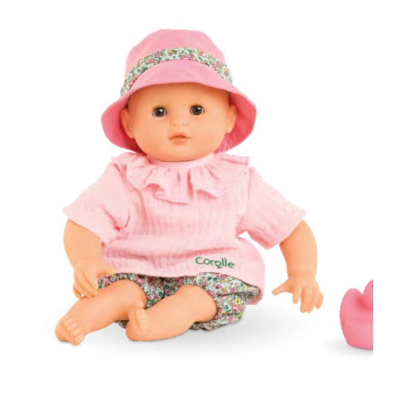 Corolle Dolls #100870 Bebe Bath Calin - Coralie Bloomers - Brand New!