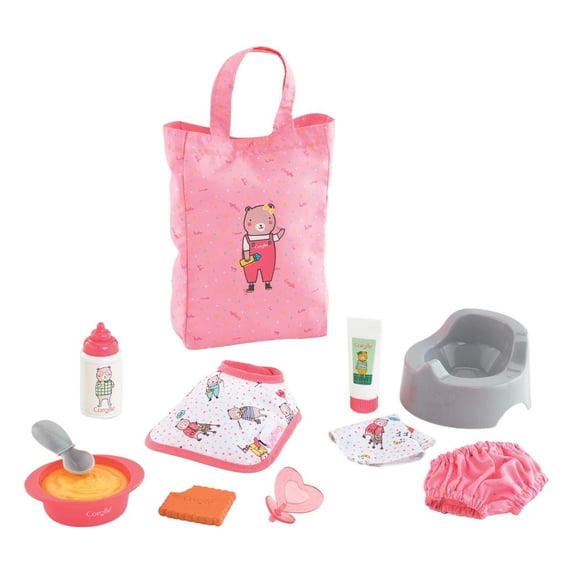 Corolle Accessory Set for Dolls up to 12" - 11 Pieces