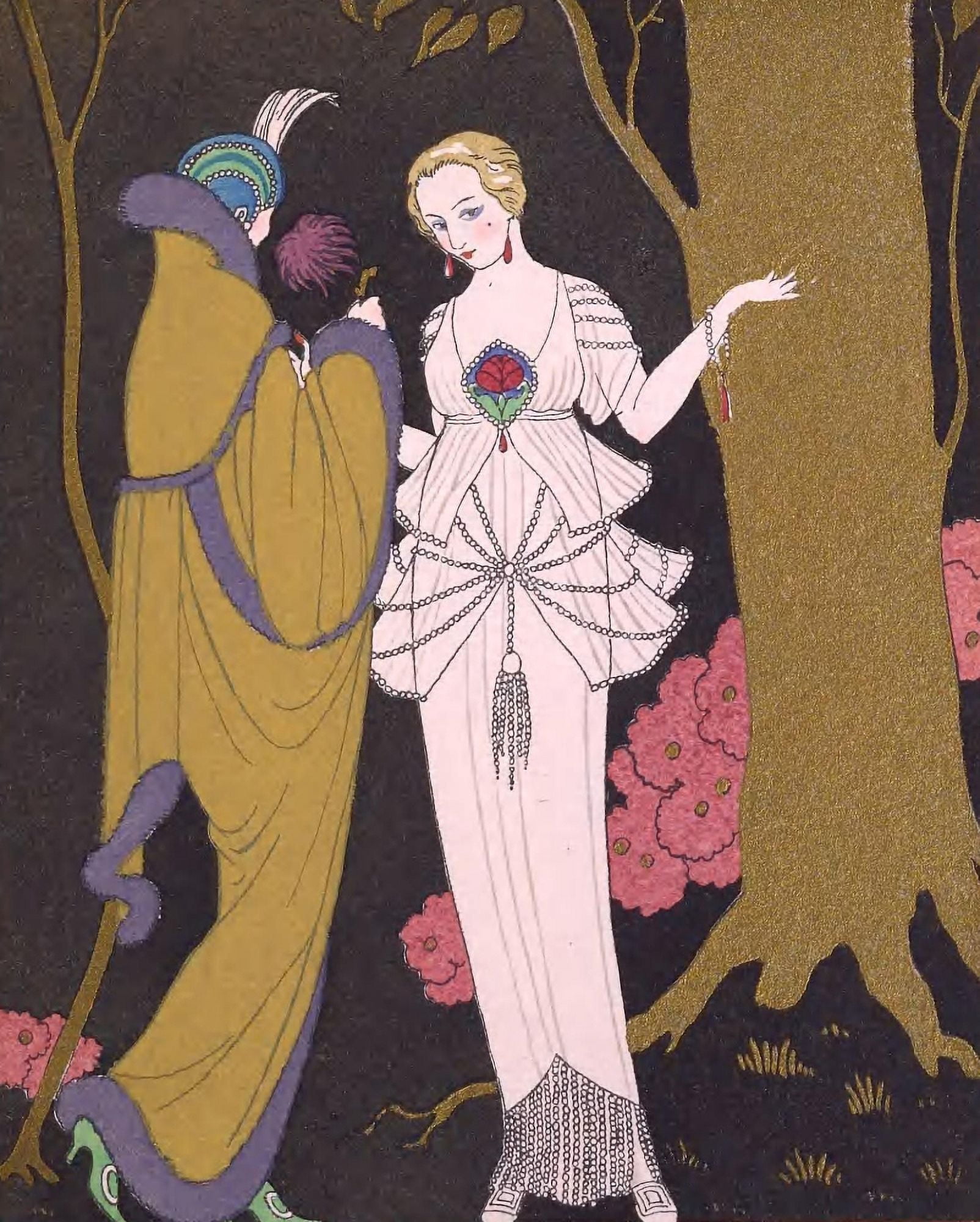 Coromandel Canvas Art - George Barbier (18 x 24)