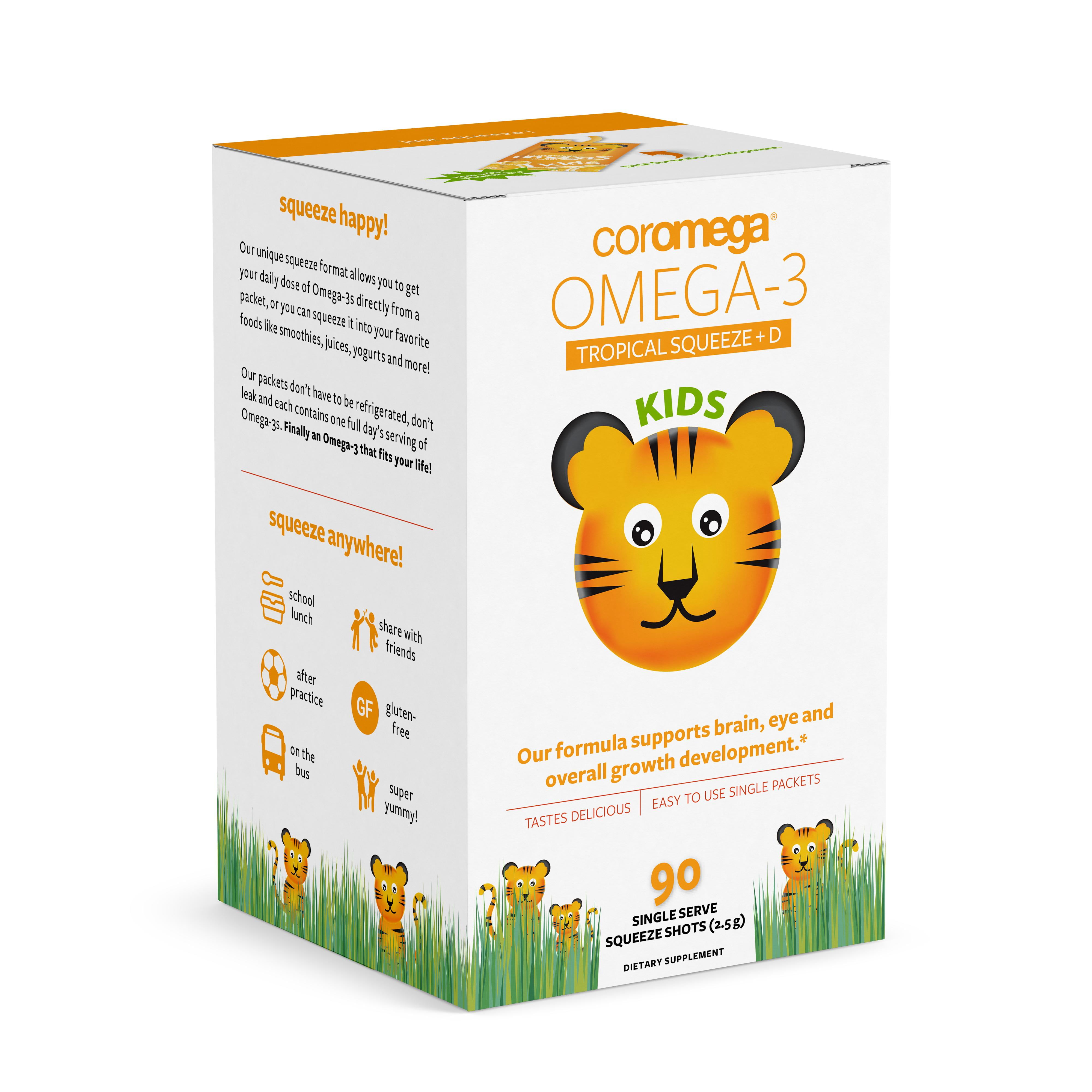 Coromega Omega3 Kids Tropical + D