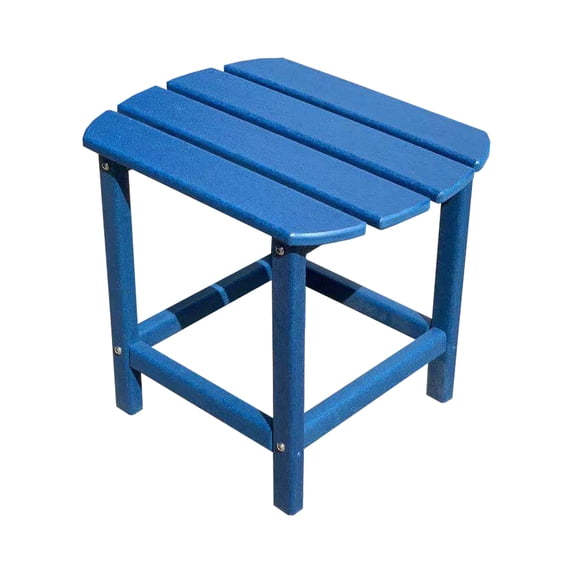 Corona 18" Recycled Plastic Side Table - Navy