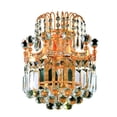 thumbnail image 1 of Corona 2 light Gold Wall Sconce Clear Royal Cut Crystal, 1 of 7