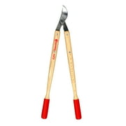 Lopper, Bypass Blade, 1-1/2 in Cut Cap, Forged Steel 3-1/2 in L Blade, Hardwood Handle, Rubber Grip