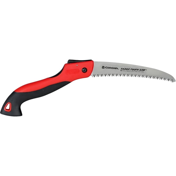 Corona 7 Inch RS 7245 Razor Tooth Folding Saw, 7-Inch Curved Blade, Steel