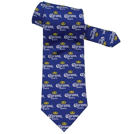 Corona - All-Over Crown Logo Neck Tie