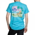 thumbnail image 1 of Corona Beach Sunset Blue T-Shirt-Large, 1 of 2
