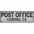 thumbnail image 1 of Corona, Ca Post Office Sign Vintage 6x18 206180011143, 1 of 1