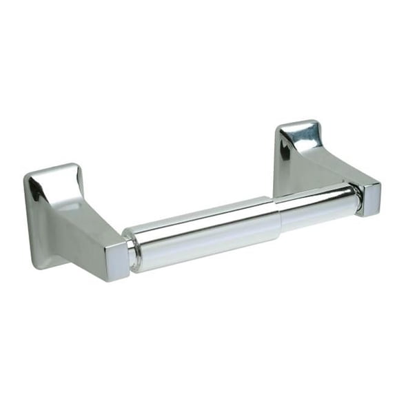 Corona Collection Surface Paper Holder with Chrome Roller, Bright Chrome