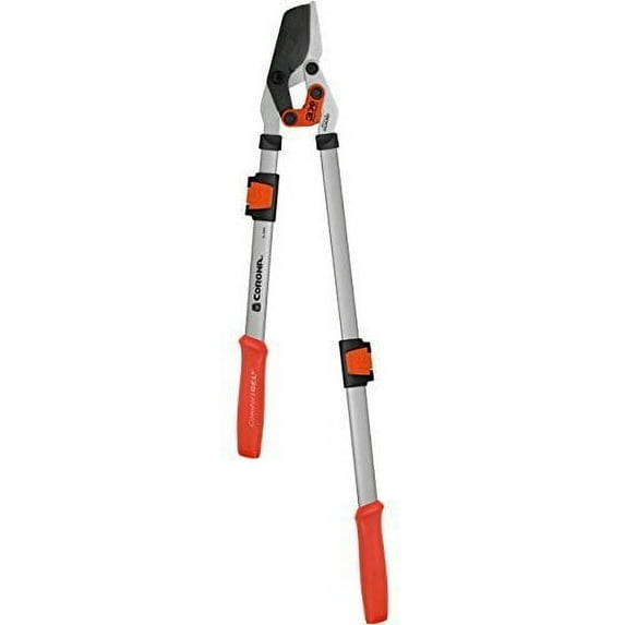 Corona DualLink SL4364 Extendable Tree Branch Cutting Tool Bypass Lopper, Red