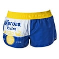 thumbnail image 1 of Corona Extra Label Women's Blue Swimwear Board Shorts-XLarge, 1 of 2