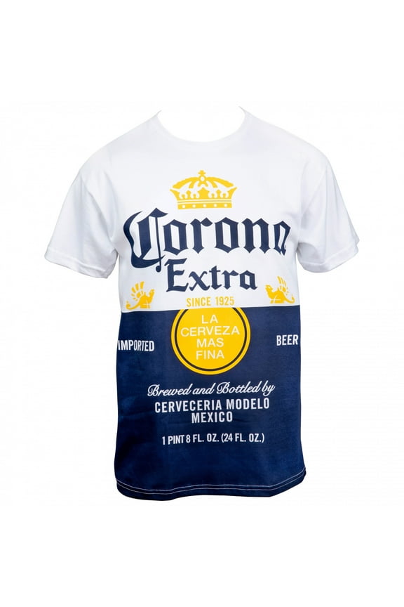 47488-XX-Large Men Beer Label Design White T-Shirt - 2XL