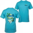 thumbnail image 1 of Corona Extra At The Beach Aqua Front and Back T-Shirt-Large, 1 of 3