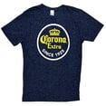 thumbnail image 1 of Corona Extra Beer Cerveza Men's Official Merchandise Since 1925 Tee T-Shirt (XX-Large, Navy Heather), 1 of 3