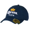 thumbnail image 1 of Corona Extra  Bottle Opener Adjustable Snapback Hat, Navy Blue, 1 of 1