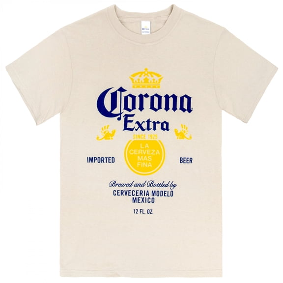 Corona Extra Classic Logo Sand Colorway T-Shirt-Medium