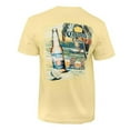 thumbnail image 1 of Corona Extra  Corona Extra Mens Yellow Beach Scene T-Shirt - Medium, 1 of 1