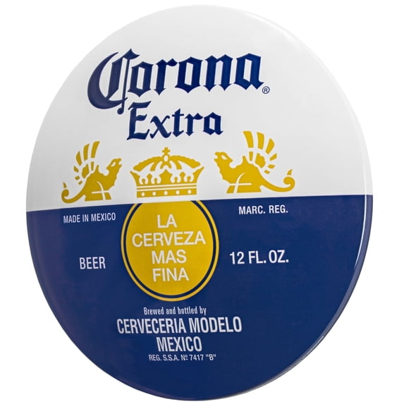 Corona Extra Dome Shaped Metal Sign Wall Decor