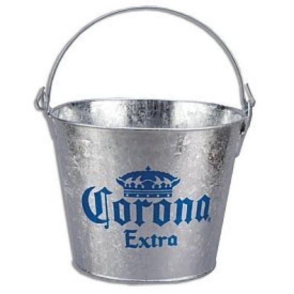 Corona Extra Galvanized Beer Bucket